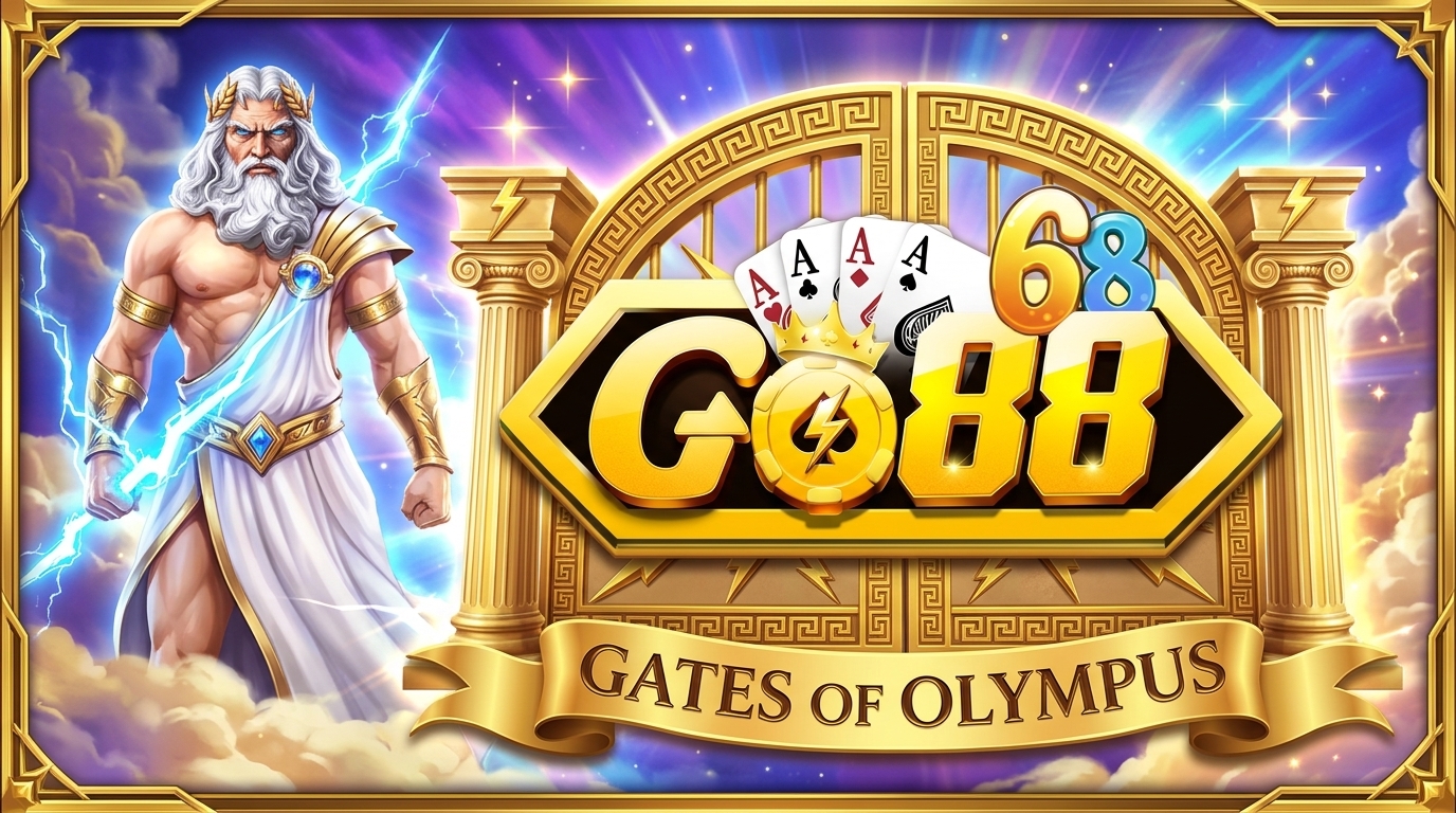 Bí kíp chơi Gates of Olympus Go88 săn hũ thần Zeus bất bại Giao diện trò chơi mô phỏng chân thực đỉnh núi thiêng liêng của các vị thần