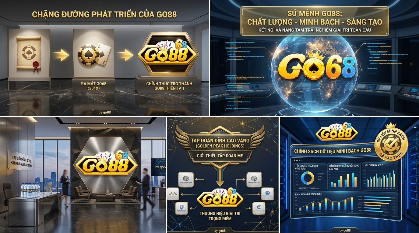 Về Chúng Tôi Go88 - Khám phá lịch sử và sứ mệnh thương hiệu Ban lãnh đạo liên tục đề ra những chiến lược phát triển mang tính đột phá