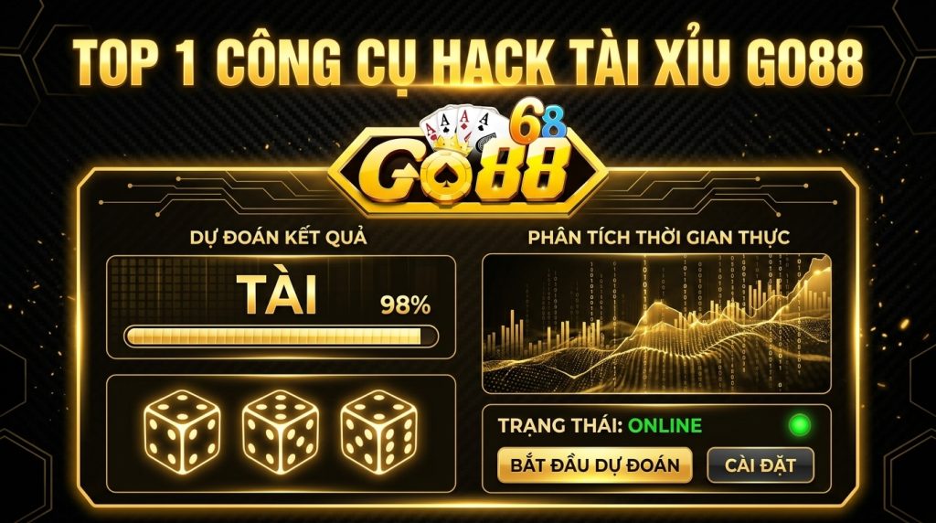 TOP 1 Tool hack tài xỉu Go88 miễn phí mới nhất hiện nay go88 top 1 tool hack tai xiu