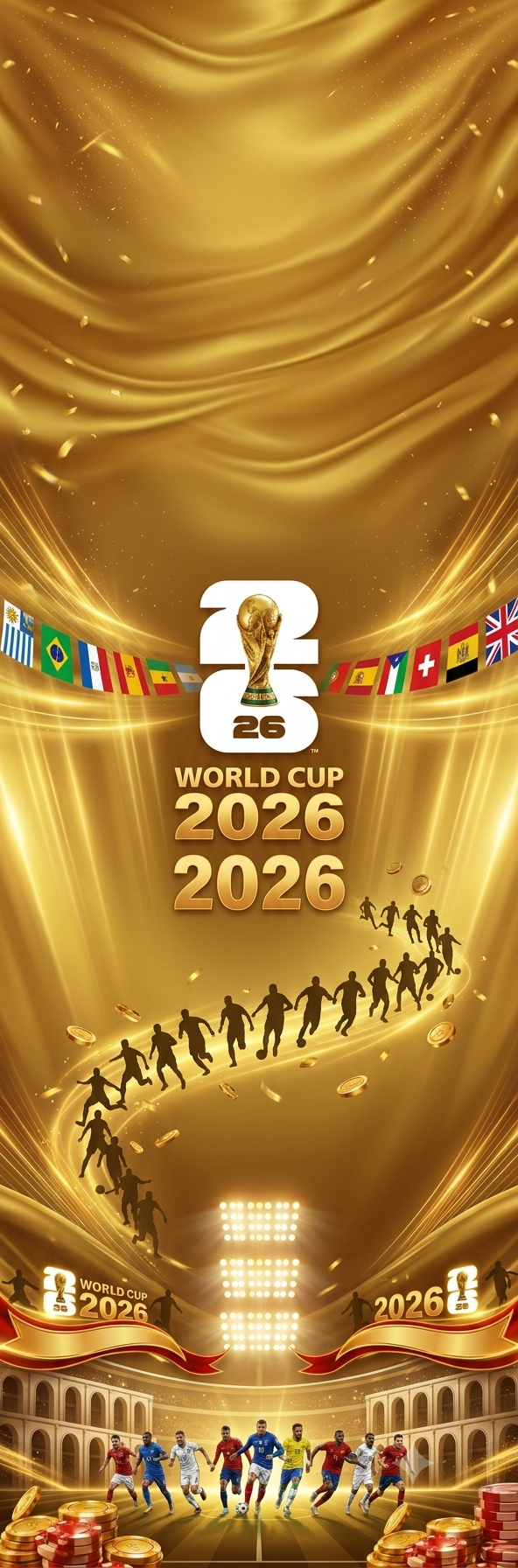 go88 background lễ hội world cup 2026 cùng go 88